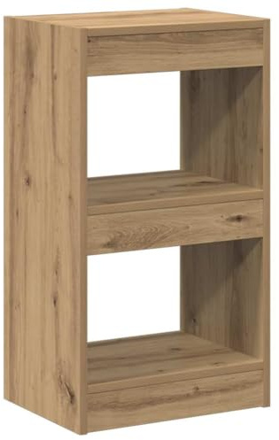 vidaXL Bücherregal/Raumteiler Artisan-Eiche 40x30x72 cm
