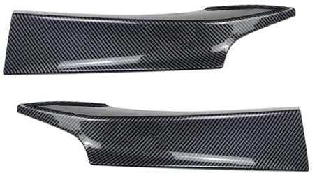 Auto Frontspoiler Für B&MW F20 F21 1 Serie 120d 120i M135i Pack 2011–2015 Für Pre-Lci Bodykit Frontstoßstange Lip Spoiler Splitter Auto Frontspoiler(Carbon Look)
