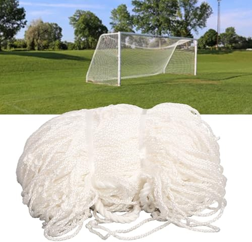 BuyWeek Fußballnetz, 3x2 m/9,8x6,6 ft Tornetz Professionell Fußballtor Netz 3 Stränge Eng Gewebt Polypropylen Fussballnetz Ersatz