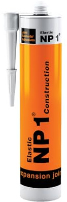 NP1 Construction Sealant & Adhesive, Indoor & Outdoor, Weatherproof & UV-Resistant, Flexible After Curing, Primerless on Most Surfaces, Multi-Purpose Seal, No Shrinkage, Low-odour, 290 ml, Black