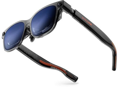 VITURE Luma Ultra AR Glasses, 152'', Full 6Dof Support, AR Hand Gestures, 52° FOV, 1500 Nits,XR Glasses for iPhone 17/16/15, Android, Mac, PC, Switch&Switch 2, World's 1st Real-time 2D to 3D