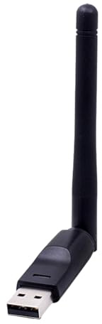 Dongle WiFi - Adaptador USB WiFi PC | Adaptador WiFi Inalámbrico | USB WiFi Dongle | Adaptador De Red Inalámbrica De Alta Velocidad con Antena De Alta Ganancia Dongle WiFi WiFi para PC De Escr