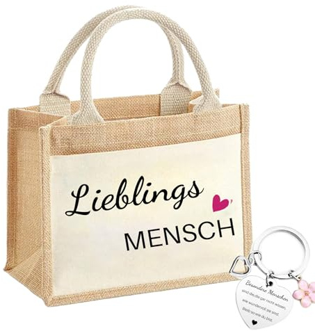 Besondere Menschen Geschenk Lieblingsmensch Tasche Lieblingsmensch Geschenk | Lieblingsmensch Abschiedsgeschenk für Freund Frauen Kollegin Geburtstag Weihnachten