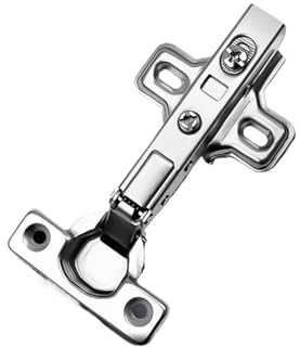 26 mm hydraulische Schrankscharniere mit Soft-Close-Funktion – Hochwertige, verdeckte Stahlscharniere mit Dämpfer for Küchen- und Badezimmerschränke(Insert Embed)