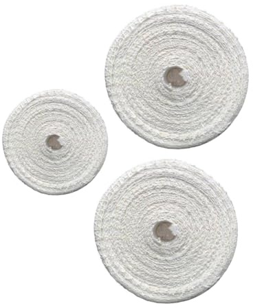 TOYANDONA 3pcs Cotton Ham Packaging Netting Roll for Trussing Meat and Sausage Cooking, Sturdy White Cotton String Not Easy to Break, for Professional Use and Home Baking Supplies
