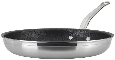 Hestan - ProBond Collection - TITUM 100% Triple Bonded Nonstick Stainless Steel Frying Pan, Induction Cooktop Compatible, Made Without PFOAs (12.5-Inch)