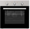 Cookology 60cm Built In Electric Fan Oven - Integrated Single Fan Oven with Mechanical Timer & Grill (Stainless Steel)