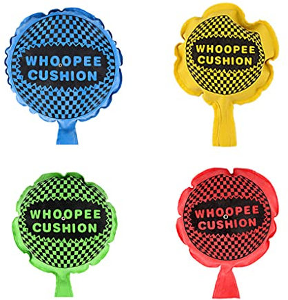 EIOLWJIEO Bolsa de pedo divertida, cojín Whoopee, juguete de broma, diseño Universal, moda Retro, regalos increíbles, apariencia aerodinámica para Halloween, No.1