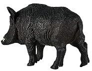 kowaku Wildschwein-Modell, Mikrolandschaft, Moderne Miniaturfiguren, lebensechte Handwerkskunst, Waldtiere, Spielzeug, Gartenfiguren für, Weiblicher Eber
