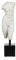 BigBuy Home Escultura Blanco Negro Resina 14 x 11 x 43 cm Busto - Marca EAN: 8445146104717