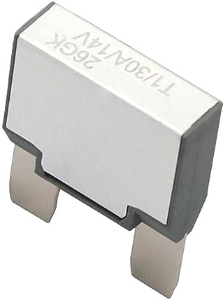 BaotyJie Disjoncteur Thermique T1 à Réinitialisation Automatique, Accessoires Unipolaires, Assemblage Pratique, Disjoncteur à Fusible Robuste pour l'audio de V, 30A