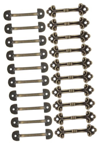 Gadpiparty Maniglie Decorative in Bronzo Per Mobili e Forma Arco Realizzate Processo Di Galvanizzazione Durevoli e Anti-graffio Dotate Di Viti in Inossidabile Per Installazione Facile e Sicur