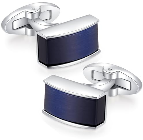 HONEY BEAR Herren Hochzeit Manschettenknöpfe Cufflinks Edelstahl Manschettenknopf