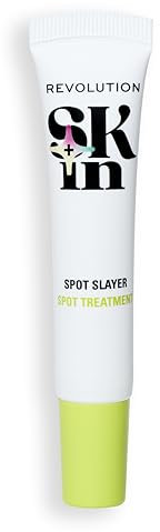 Revolution SKin, Spot Slayer Spot Treatment Face Cream, Crema Anti-Imperfezioni per il Viso, Vegana e Cruelty-Free, 15ml