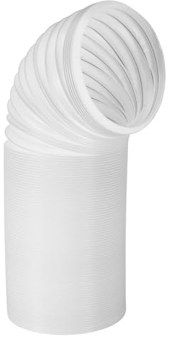 Air Conditioner Exhaust Hose 1.5m, 15 Cm Diameter Flexible Vent Hose Air Conditioner Hose Extension Kit, Replacement Parts, Portable Air Conditioner Venting Duct Extension Kit (1.5m)