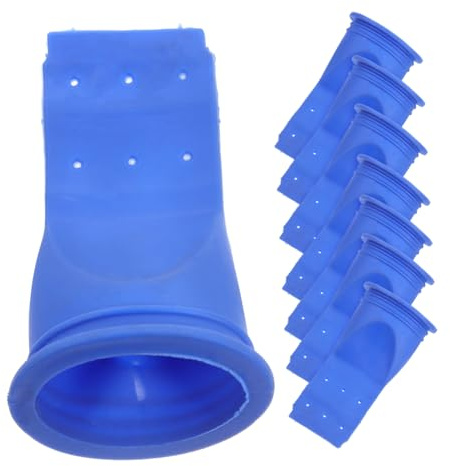 Noyau D'étanchéité en Silicone Bleu pour Siphon de Sol, 8pcs
