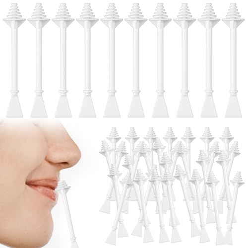 100 Stück Nasenhaar Wachs Applikatoren Nasenhaarentferner Nasenwachs Stäbchen Applikatoren Nasenhaarwachs Nasenwachs Stäbchen Set für Männer Frauen