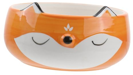 Ipetboom 1pezzi Ciotola Insalata in Ceramica con Motivo Cartoon Resistente Ad Alte Temperature Lavabile in Lavastoviglie e Microonde Ciotola per Colazione e Zuppa in Stile Unico