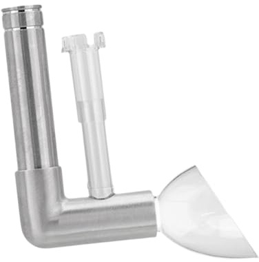 YEJBBUC Acquario Superficie Skimmer Superfici Proteine Remover per Acqua Chiarezza Uso Domestico 14mm Argento