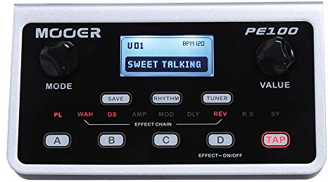 MOOER PE100 Guitar Effects,Black
