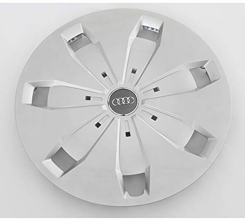 Audi 81A601147 Radzierblende (1 Stück) Radblende 16 Zoll Radkappe Stahlfelge, silber