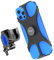 Handyhalterung Fahrrad, 【Universal 360° Drehung】 Ultimativer Anti-Shake Motorrad Handyhalter, Einstellbar Abnehmbar Silikon Fahrrad Handyhalterung für iPhone 16 15 14 13 12 Pro Max,Samsung (4,0-7,0)