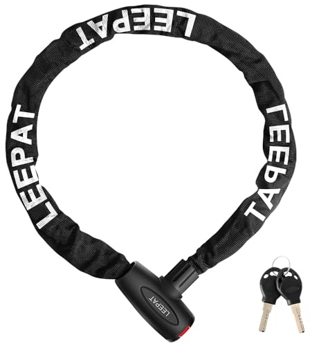 Fahrradschloss, Fahrrad Zahlenschloss Mit 5 Stellig,Fahrradkette Schloss Mit Kombination,Bike Accessories Bicycle Lock FüR Motorrad, Rad, TüR, Tor, Zaun, Grill (1200mm X 7mm)