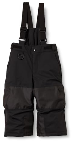 Amazon Essentials Pantalon de Ski et de Neige Unisexe pour Tout-Petits, Noir, 4T