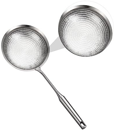 CIYODO 1pezzi Acciaio Inossidabile Cucchiaio Scolapasta Per Frittura Vongole Noodles Fritte e Verdure