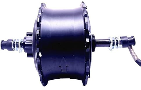 SXYKXYDL Nabenmotor für Elektroroller, 48 V, 750 W/1000 W, Hinterradnabenmotor mit Scheibenbremse für Fatbike-Elektrosatz (schwarz-750 W)
