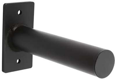 Black Weight Plate Holder, Alloy Steel Wall Mounted Weight Rack Storage 4 Pack Home Gym Organizer, for Weight Plate 23.5 * 7.3 * 14cm