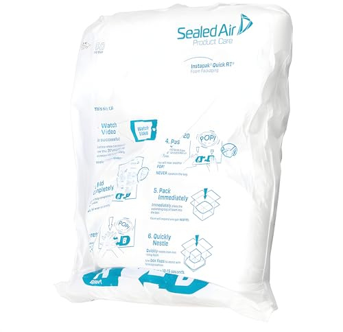 T-PACK Instapak Quick RT10 380x460mm Schaum Verpackungsmaterial - Kissen Füllmaterial Verpackungen - Füllmaterial für Pakete - Innovativ Verpackungsschaum zum Versand
