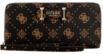 GUESS SILIA SLG MEDIUM ZIP AROUND, COLOR BSG - Kekse Logo BSG - Kekse Logo One Size