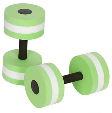 Gogogmee Mancuernas Flotantes de EVA para Aeróbic Acuático 2 Unidades Barra Acuática Ligera y Resistente para Ejercicios de Brazos y Piernas Equipo de Natación Adecuado Color Aleatorio