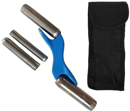 FQRDKT Strumento per Giunzioni di Mattoni, Strumento per Abbellire Pareti, Muratura, Casa, Giardino, Posa di Mattoni Portatili, Taglio, con Borsa