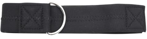 ifundom Correa de Muñeca para Cochecito de Ñiño 38x450 Mm Negra, Cinturón de Seguridad para Silla de Ruedas, Correa Multiusos y Cómoda para Paseo Seguro
