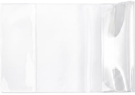 Maslasee Book Cover, Book Covers for Paperbacks, A5 Book Protector, Laminating Pouches, A5 Notebook Cover – 2 Pcs Adjustable Clear Book Sleeves, Plastic Book Covers