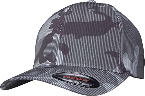 Flexfit Uni 6277CS-Flexfit Stripe Cap, Dark camo, S/M