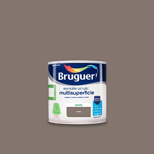 Bruguer Acrylic Multisuperficie Esmalte al agua Mate Moka 250 ml