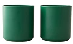 Design Letters Favourite Cup Juego de 2 tazas de café de porcelana de 250 ml, tazas de café sin asa, tazas de té escandinava, regalos para mujeres, hombres, tazas de capuchino para mujeres