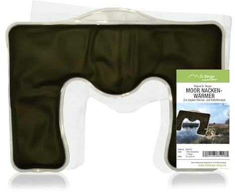 Dr. Berger Premium Natur Moorkissen Original Wärmeträger 37 x 25,5 cm - Physio, Wellness und zuhause. Moorkissen Moorpackungen mit natürlichen verbrauchsmaterialien Torf Schlamm Fango Nackenwärmer