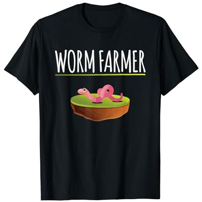 Worm farmer funny composter worm farmer T-Shirt