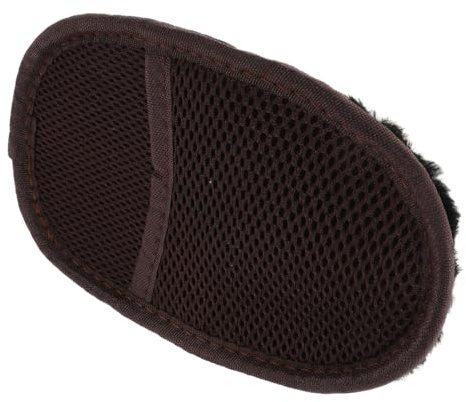 WEKADRIN Guantes para Pulir Zapatos y Limpieza de PU, Tamaño Pequeño, Lana Sintética Imitación Cordero, Alta Absorción, para Cuidado de Calzado y Automóviles, Uso Doméstico y Profesional,