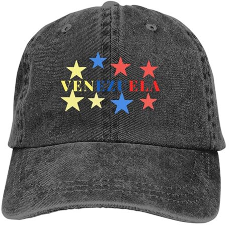 TUQIAAM Mehrfarbiger Hut mit Visier für Damen, Mütze mit personalisiertem Visier mit Stern, Flagge von Argentinien