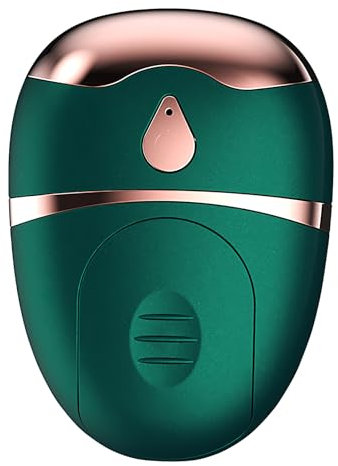 Massaggiatore Oculare Con Funzione Caldo E Freddo - Massaggiatore Viso e Contorno Occhi | Dispositivo Portatile 2 Modalità Antigonfiore con Vibrazione, Strumento Benessere Viso per Trattamento Spa e E