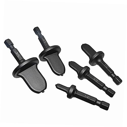 PENIKOKO Juego de 5 Herramientas Expansoras de Tubos de Cobre Negro Acero para Mantenimiento de Refrigeración y Posicionamiento Preciso Portátil