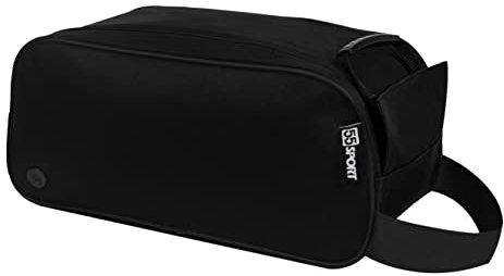 55 Sport Fußball Schuhtasche - Schwarz