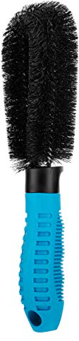 HOMESHOPA Wheel Brush, Easy Reach Non-Abrasive Bristles with Non Slip Grip, Effective Washing Cleaning Of Alloy & Steel Rims for Car Motorcycles Bicycles