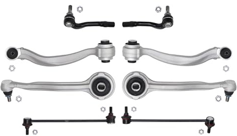 Master-Sport 36837-KIT-MS 4x Querlenker + 2x Koppelstange + 2x Spurstangenkopf vorne Satz für MERCEDES C | Kompatibel mit: MERCEDES-BENZ C-CLASS, C-CLASS Coupe, C-CLASS T-Model, E-CLASS Cabriolet, E-CLASS Coupe