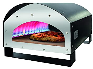 FORNO PORTATILE PER PIZZA A GAS GPL 45X60XH.32CM.MOD.PERSEO NERO